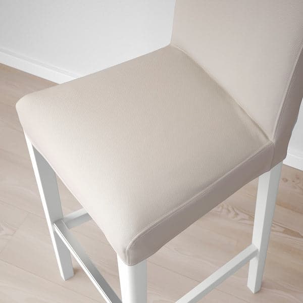 Ikea BERGMUND - Bar stool with backrest , 75 cm