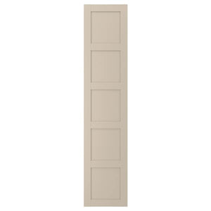 BERGSBO - Door, beige, 50x229 cm - best price from Maltashopper.com 50510947