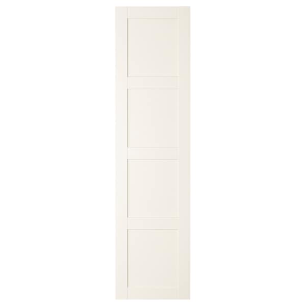 Ikea BERGSBO - Door with hinges, white, 50x195 cm