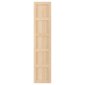 Ikea BERGSBO - Door, white stained oak effect, 50x229 cm