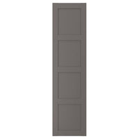 BERGSBO door, dark grey, 50x195 cm
