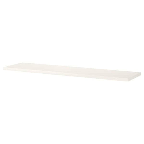 BERGSHULT - Shelf, white, 120x30 cm