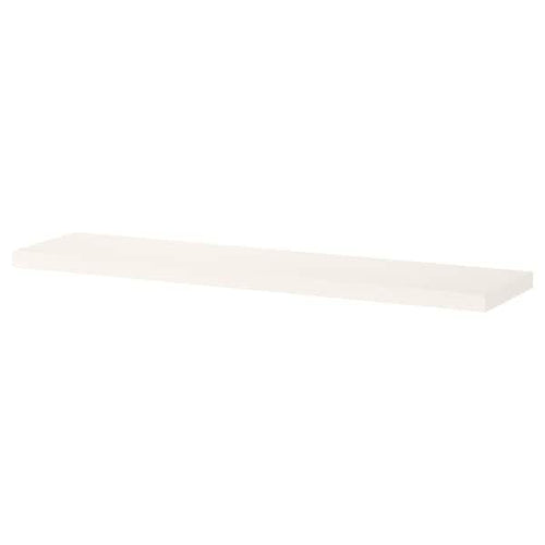 BERGSHULT - Shelf, white, 80x20 cm