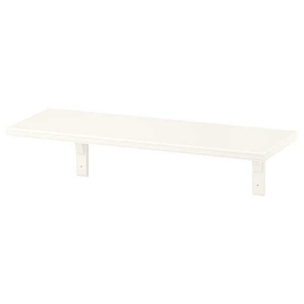 Ikea BERGSHULT / RAMSHULT - Wall shelf, white, 80x30 cm