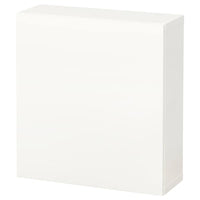 BESTÅ wall-mounted cabinet combination, white/Lappviken white, 60x22x64 cm