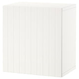 BESTÅ shelf unit with door, white/Sutterviken white, 60x42x64 cm