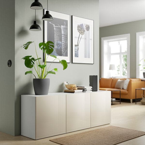Ikea BESTÅ - Cabinet with doors , 180x42x65 cm