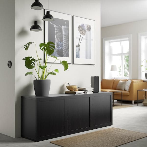 BESTÅ - Cabinet with doors , 180x42x65 cm - best price from Maltashopper.com 59325002