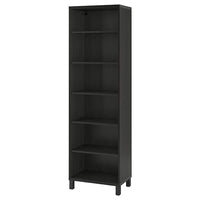 BESTÅ cabinet unit, black-brown, 60x40x202 cm