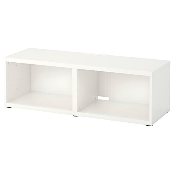 Ikea BESTÅ - TV bench, white, 120x40x38 cm