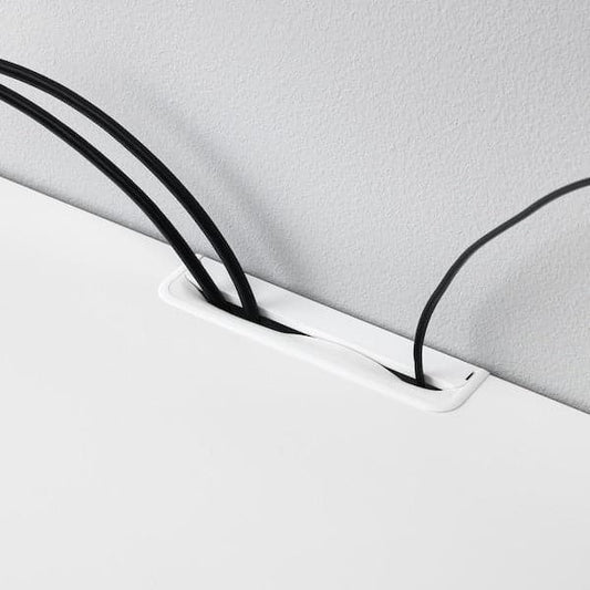 BESTÅ - TV bench, white, 120x40x38 cm - best price from Maltashopper.com 80294503
