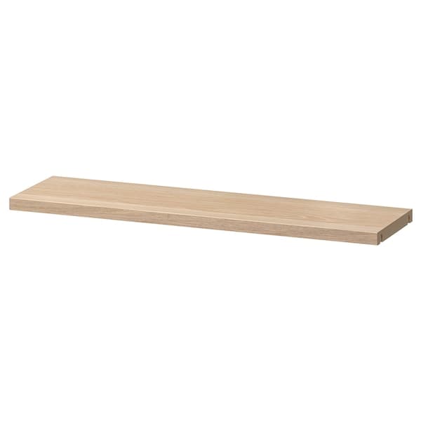 BESTÅ - Shelf, white stained oak effect, 56x16 cm - best price from Maltashopper.com 20295548