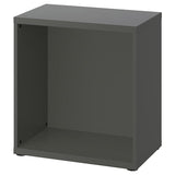 BESTÅ frame, dark grey, 60x40x64 cm