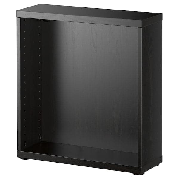 BESTÅ frame, black-brown, 60x20x64 cm