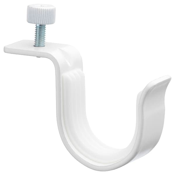 BETYDLIG curtain rod holder, white, Length: 60mm