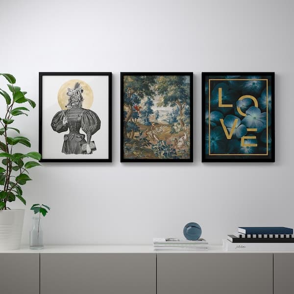 Ikea BILD - Poster , 40x50 cm 3 pz.