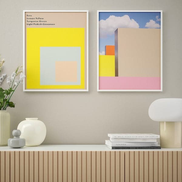 Ikea BILD - Poster, écru, , 40x50 cm