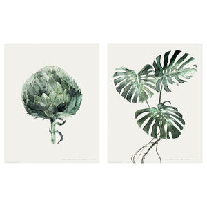 Ikea BILD Poster - green leaves 40x50 cm , 40x50 cm