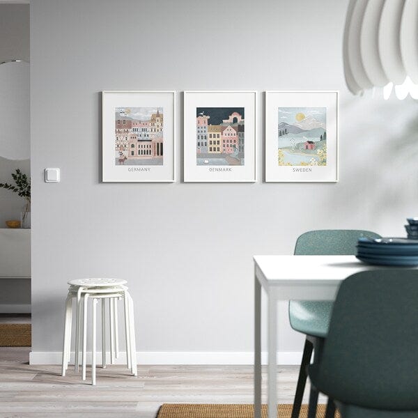 Ikea BILD - Poster, illustration, Denmark,40x50 cm