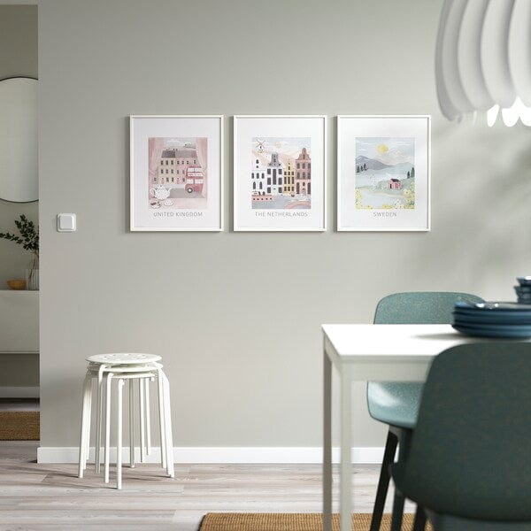 Ikea BILD - Poster, illustration, UK,40x50 cm