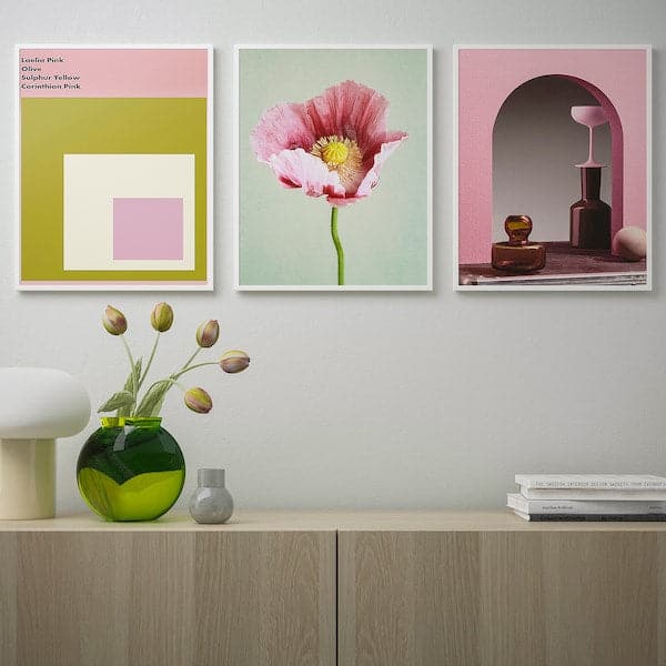 Ikea BILD - Poster, laelia rosa, , 40x50 cm