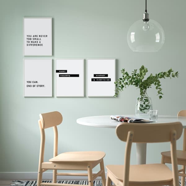 BILD - Poster, mindset is everything, , 30x40 cm - best price from Maltashopper.com 40554965