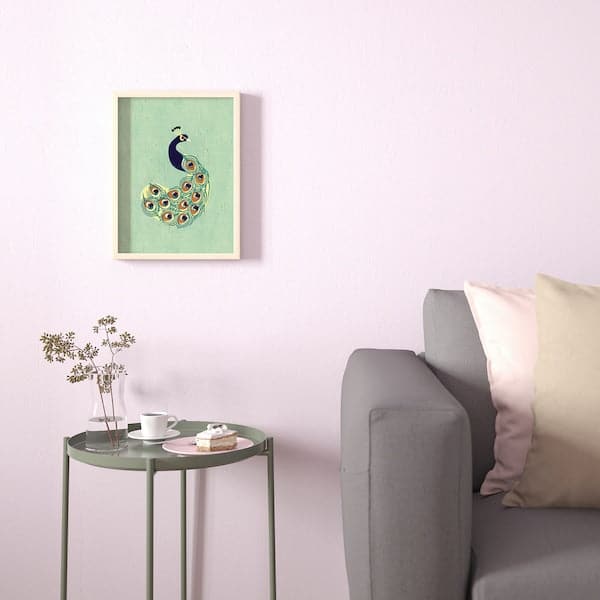 Ikea BILD - Poster, Peacock, 30x40 cm
