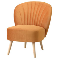 BILLHAMN easy chair, Kallboda dark yellow, 59x82x78 cm