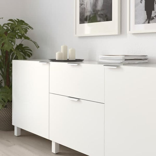 Ikea BILLSBRO - Handle, stainless steel colour, 120 mm