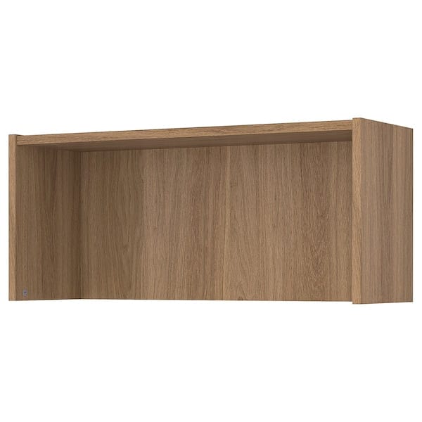 Ikea BILLY - Height extension unit, oak effect, 80x28x35 cm