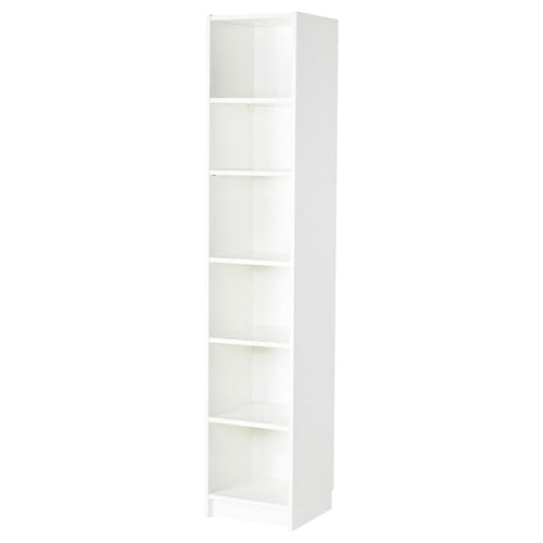 BILLY - Bookcase, white, 40x40x202 cm