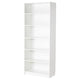 BILLY bookcase, white, 80x39x202 cm