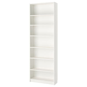 Ikea BILLY - Bookcase, white, 80x28x237 cm