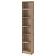 BILLY bookcase, oak effect, 40x28x202 cm