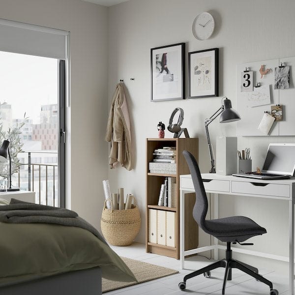 Ikea BILLY - Bookcase, oak effect, 40x28x106 cm