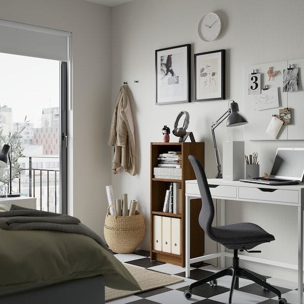 Ikea BILLY - Bookcase, brown walnut effect, 40x28x106 cm