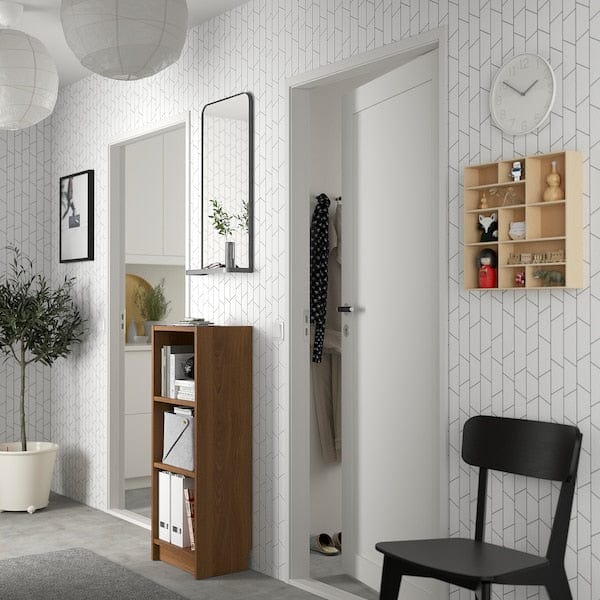 Ikea BILLY - Bookcase, brown walnut effect, 40x28x106 cm