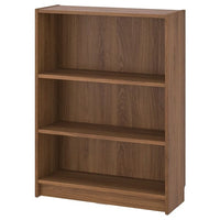 BILLY bookcase, brown walnut effect, 80x28x106 cm