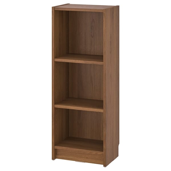 Ikea BILLY - Bookcase, brown walnut effect, 40x28x106 cm