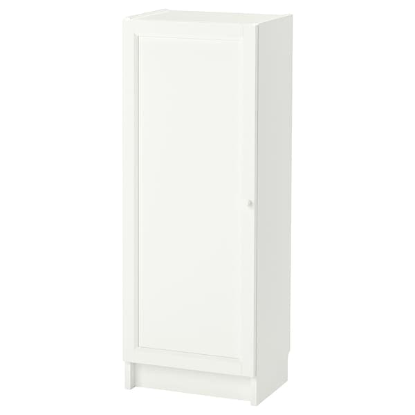 Ikea BILLY / OXBERG - Bookcase with door, white, 40x30x106 cm