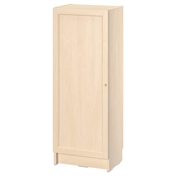 Ikea BILLY / OXBERG - Bookcase with door, birch effect,40x30x106 cm