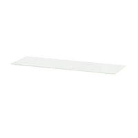 BILLY extra shelf, glass, 76x26 cm