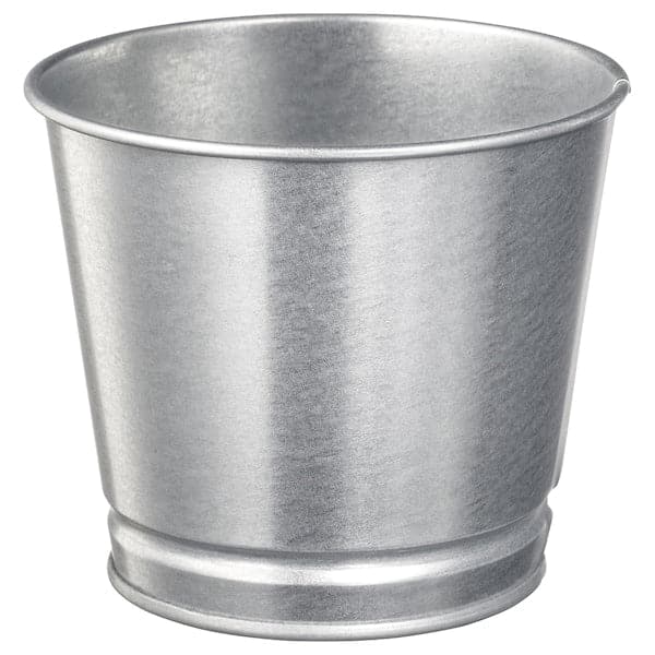 Ikea BINTJE - Plant pot, galvanised, 9 cm