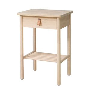 BJÖRKSNÄS - Bedside table, birch, 48x38 cm - best price from Maltashopper.com 70407360