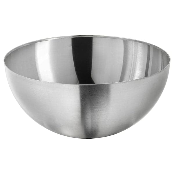 Ikea BLANDA BLANK - Serving bowl, stainless steel, 28 cm