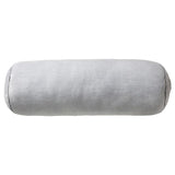 BLÅSKATA cushion, cylinder shaped/light grey, 80 cm