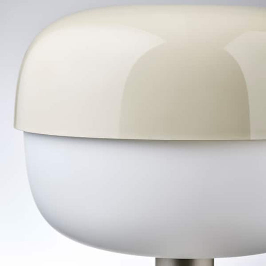 Ikea BLÅSVERK - Table lamp, beige, 36 cm
