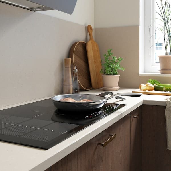 Ikea BLIXTSNABB - Induction hob, IKEA 700 black, 78 cm