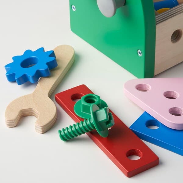Ikea BLOMFLUGA - 13-piece toy tool set