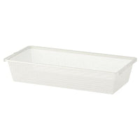 BOAXEL mesh basket, white, 80x40x15 cm